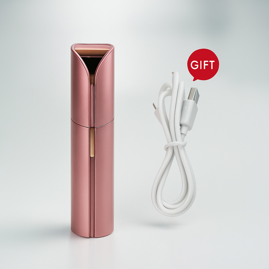 Rechargeable Flawless Facial Hair Remover – Painless & Gentle for Women