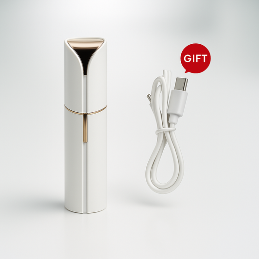 Rechargeable Flawless Facial Hair Remover – Painless & Gentle for Women