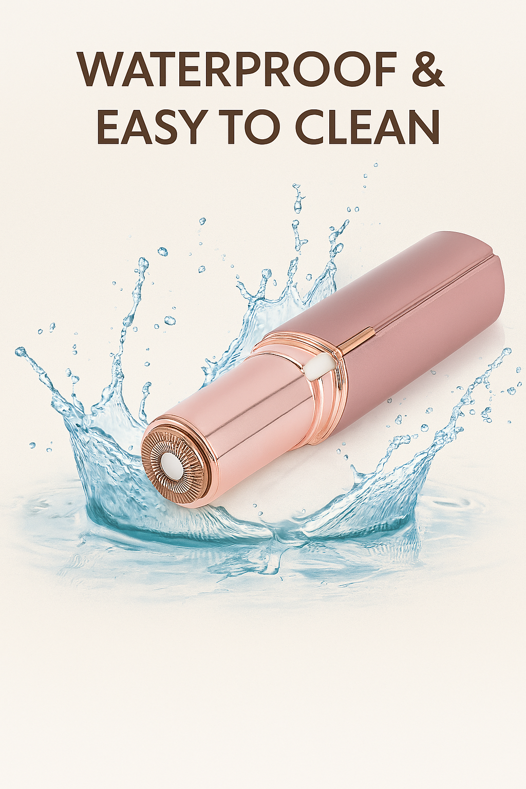 Rechargeable Flawless Facial Hair Remover – Painless & Gentle for Women